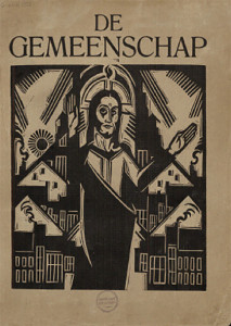 Voorpagina van het eerste nummer van het Nederlandse tijdschrift De Gemeenschap, 1925