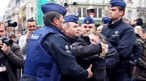 Thomas arrestatie Brussel
