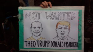 anti-Trump protest