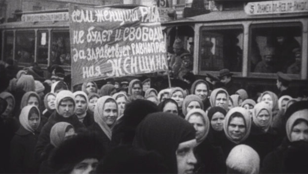 De vrouwen in de Russische revolutie